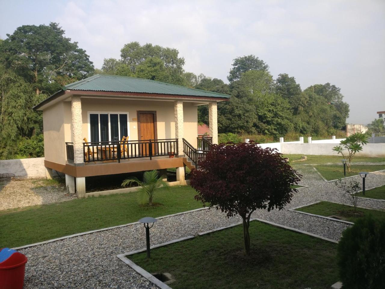 Hotel Hornbill Sauraha Esterno foto