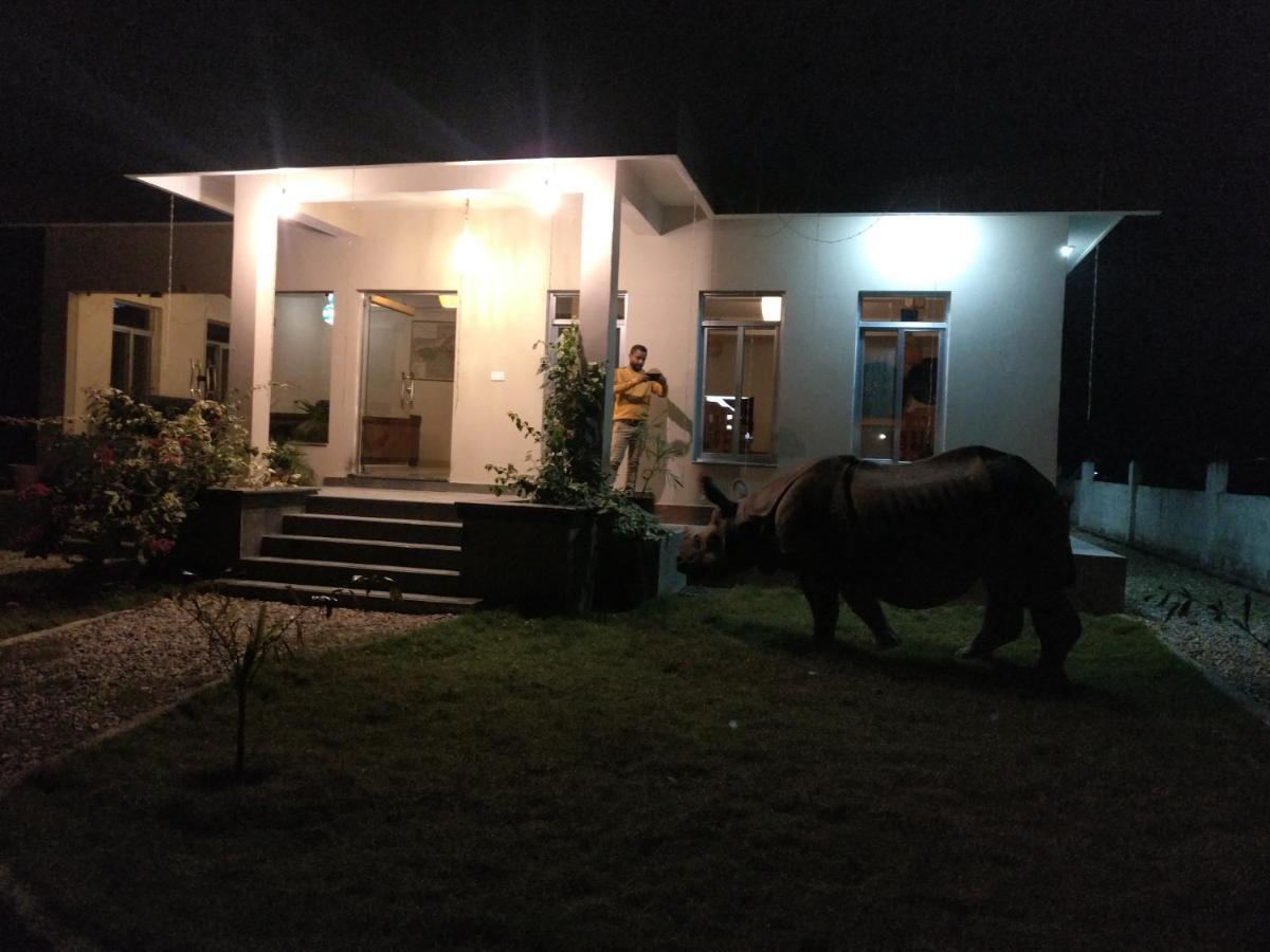 Hotel Hornbill Sauraha Esterno foto